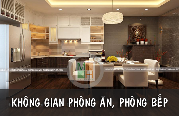 Không gian bếp