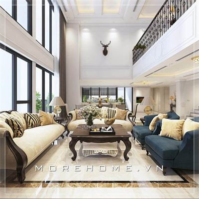 Mẫu nội ngoại thất biệt thự được thiết kế sáng tạo, cuốn hút