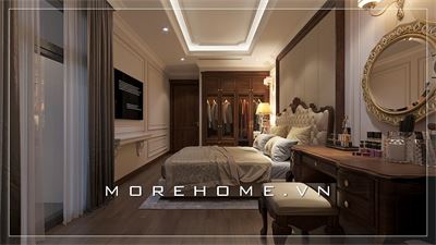 Lối thiết kế nội thất và ngoại thất biệt thự tân cổ điển huyền bí, cuốn hút