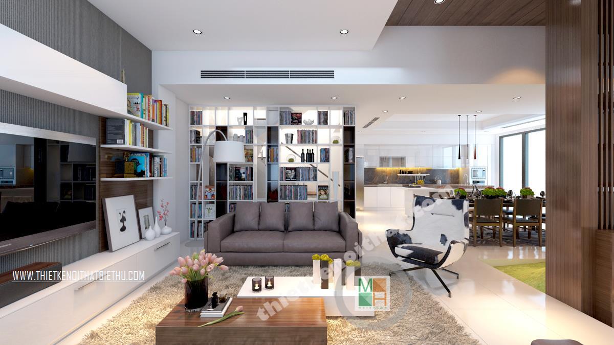 Các mẫu nội thất biệt thự hiện đại nổi bật tại hà nội