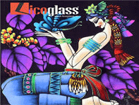 Tinh tế và cuốn hút hơn với mẫu tranh kính người trừu tượng